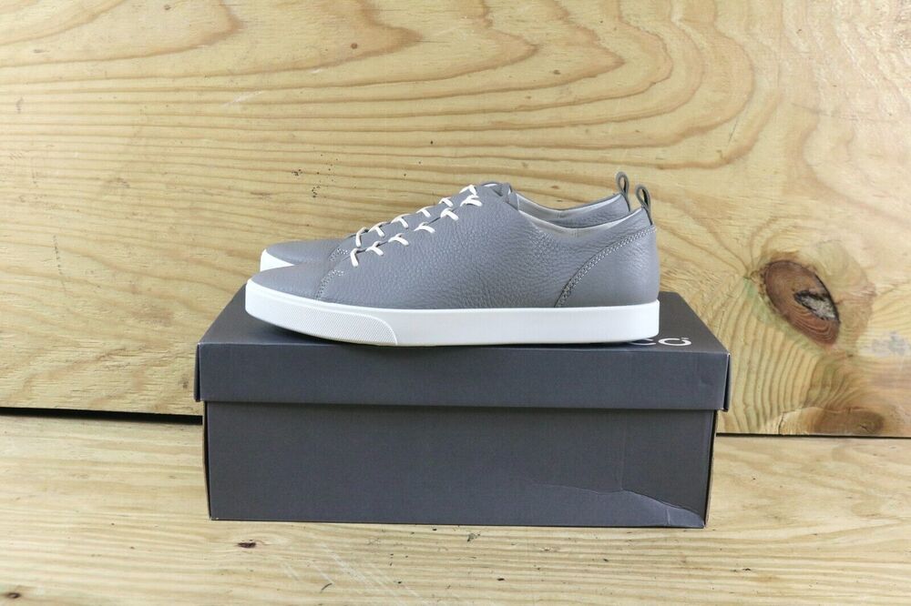 New Ecco Sneakers Womens 41 Gillian Gray Wild Dove Leather Point Size 10